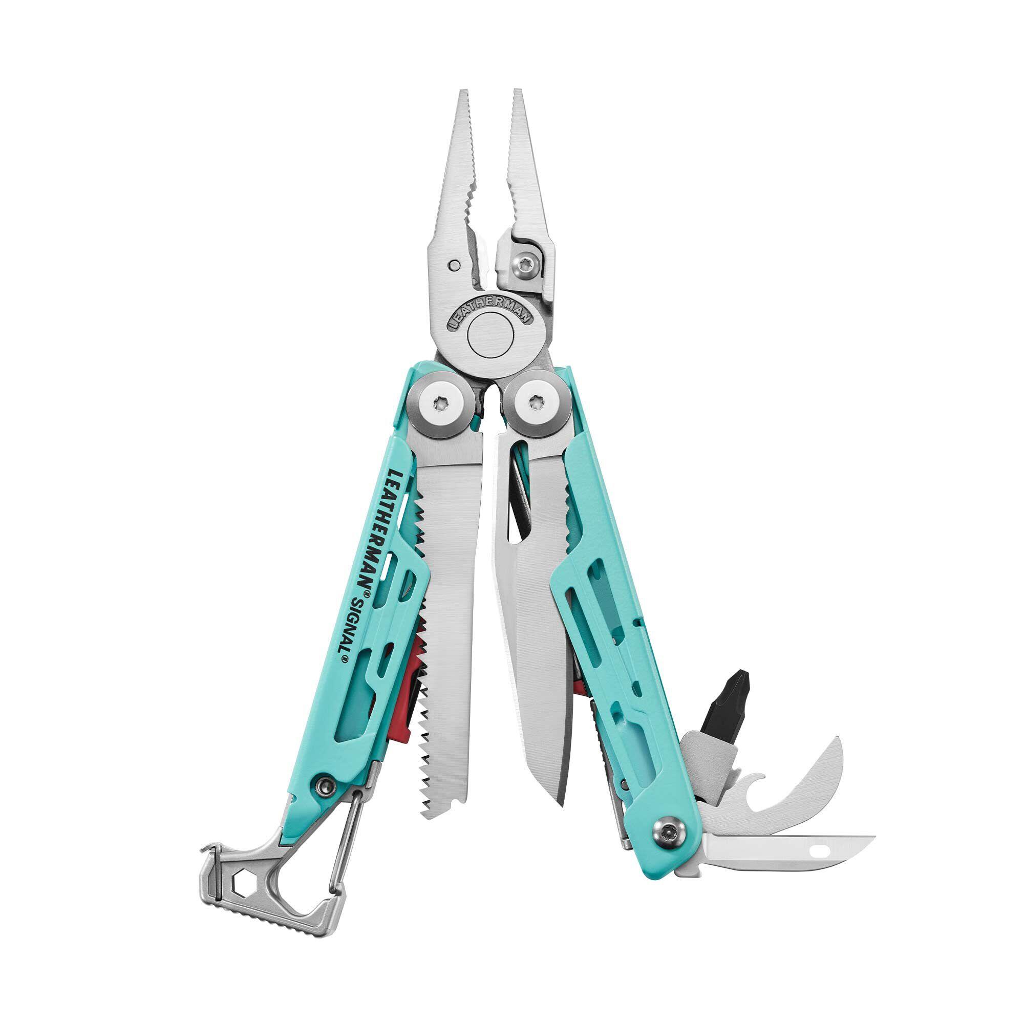 Мультитул Leatherman Signal Aqua Silver (833187)